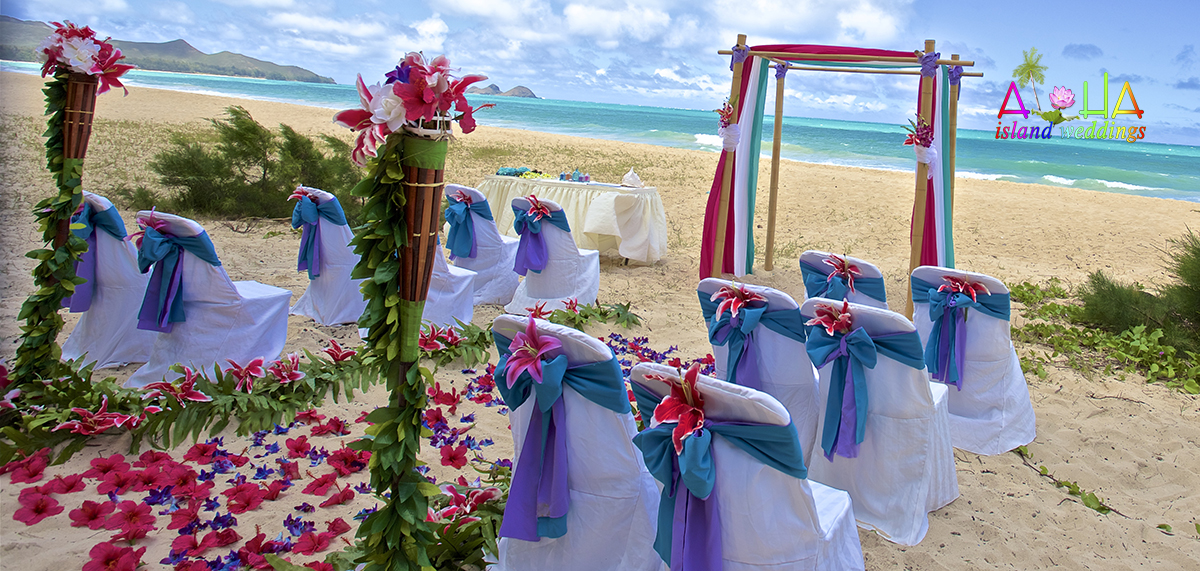 Tropical selling Basket & Pillow - Your choice of ribbon colors - Plumeria Tropical Beach Destination Wedding Hawaiian Hawaii